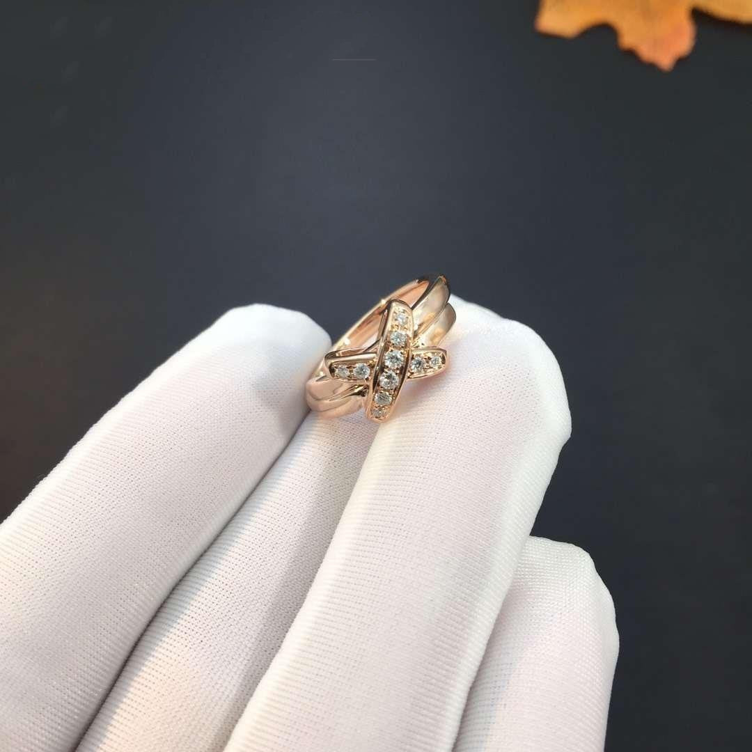 [Royal Jewelry]JEUX DE PINK GOLD DIAMOND RING