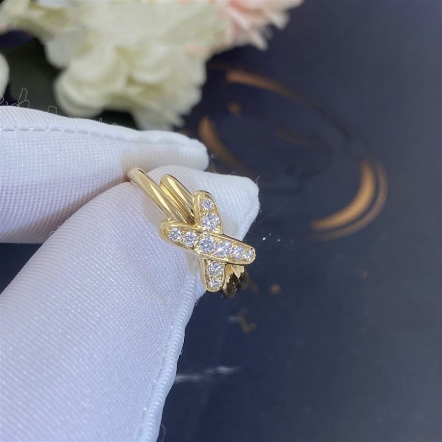 [Royal Jewelry]JEUX DE GOLD DIAMOND RING