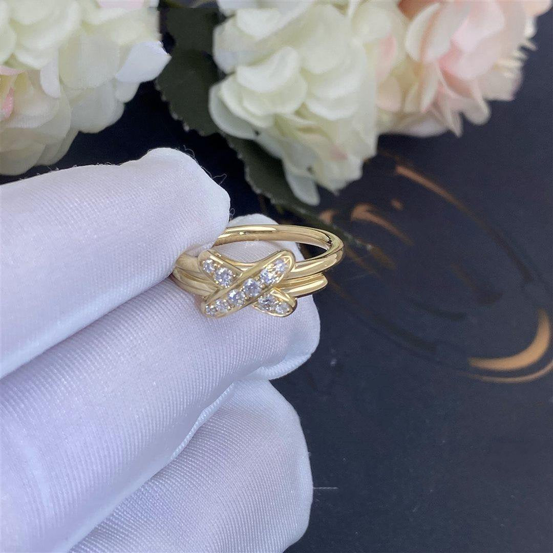 [Royal Jewelry]JEUX DE GOLD DIAMOND RING