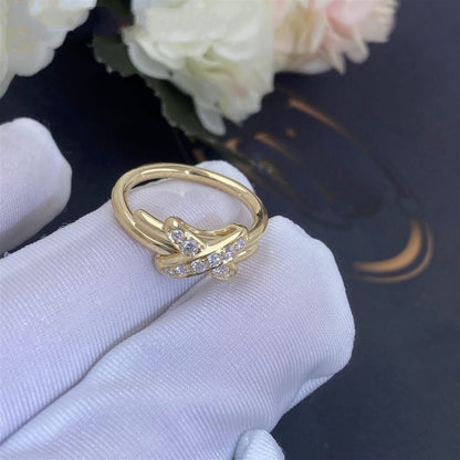 [Royal Jewelry]JEUX DE GOLD DIAMOND RING