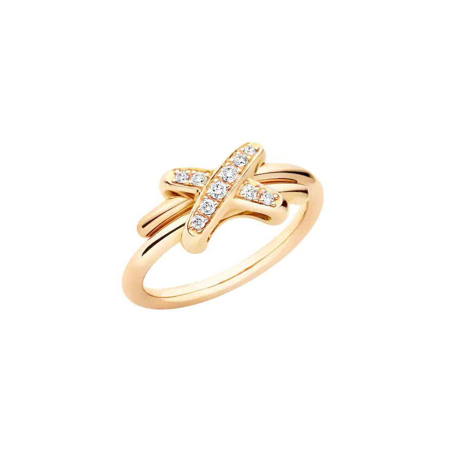 [Royal Jewelry]JEUX DE GOLD DIAMOND RING