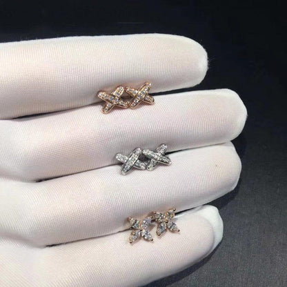 [Royal Jewelry]JEUX DE DIAMOND EARRINGS