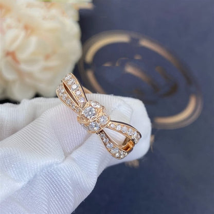 [Royal Jewelry]LIENS PINK GOLD DIAMOND RING