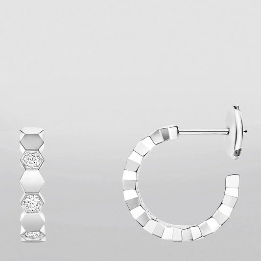 [Royal Jewelry]Hollow Design Four-Leaf Clover Flower Shape Ring