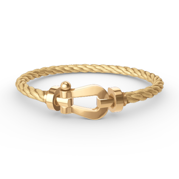 [Royal Jewelry]FORCE LARGE HORSESHOE NO DIAMOND BRACELET GOLD