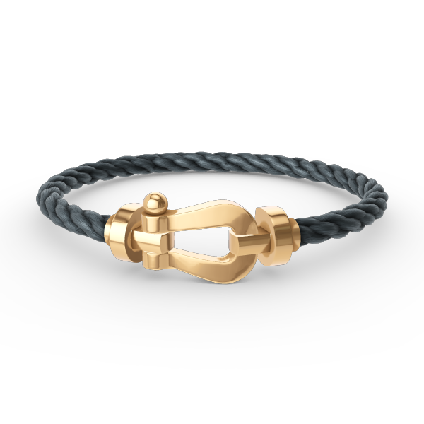 [Royal Jewelry]FORCE LARGE HORSESHOE NO DIAMOND BRACELET GOLD
