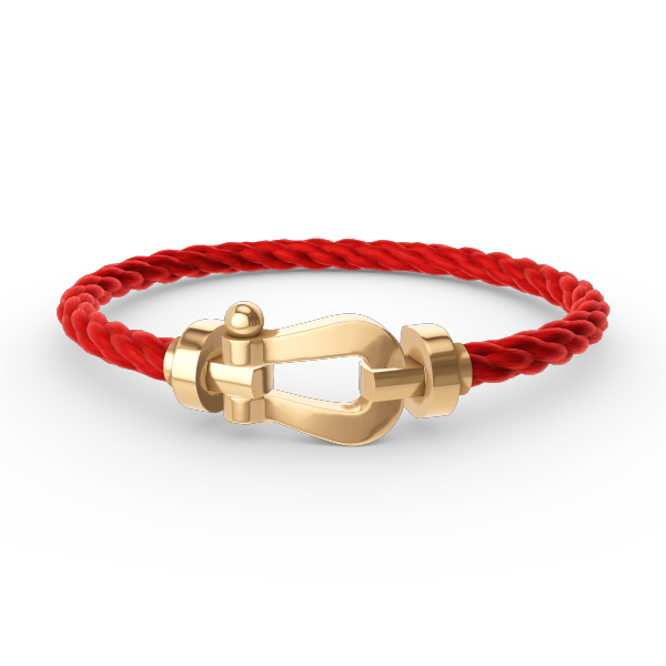 [Royal Jewelry]FORCE LARGE HORSESHOE NO DIAMOND BRACELET GOLD