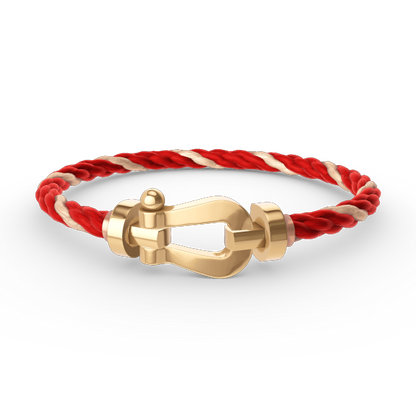 [Royal Jewelry]FORCE LARGE HORSESHOE NO DIAMOND BRACELET GOLD