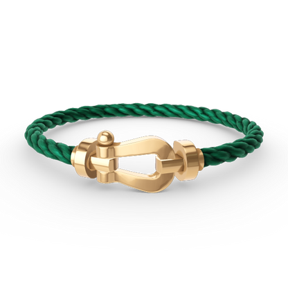 [Royal Jewelry]FORCE LARGE HORSESHOE NO DIAMOND BRACELET GOLD