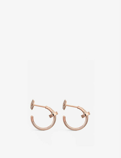 [Royal Jewelry]JUSTE EARRINGS PINK GOLD