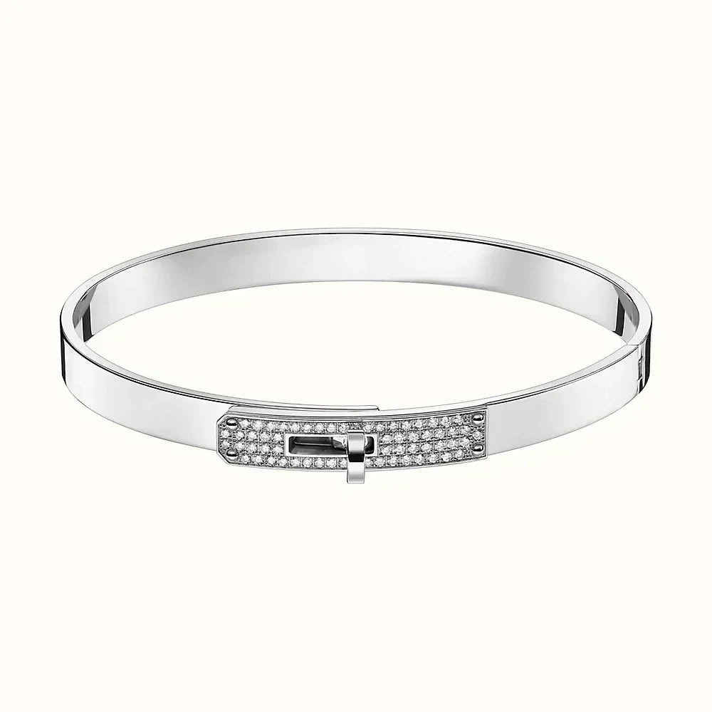 [Royal Jewelry]KELLY SILVER DIAMOND BRACELET