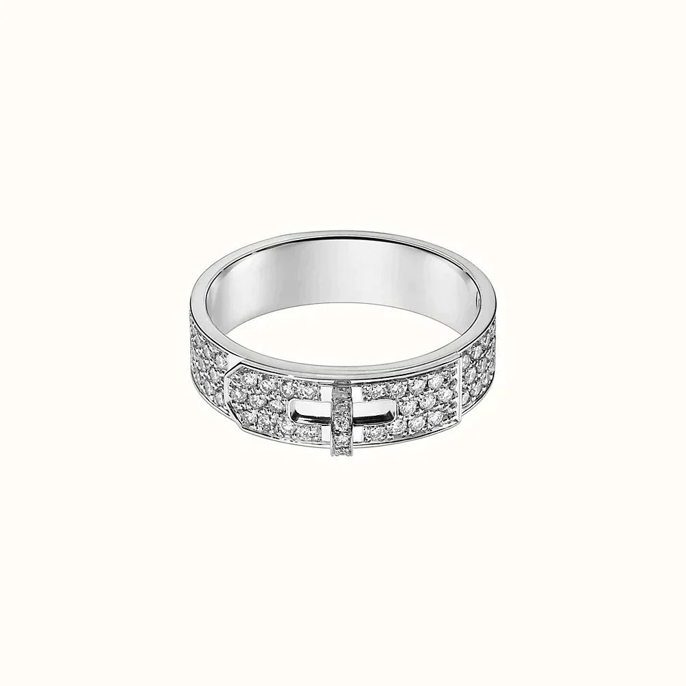 [Royal Jewelry]KELLY SILVER DIAMOND RING