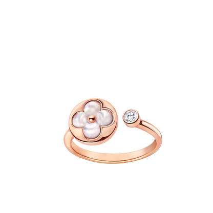 [Royal Jewelry]SUN 1 DIAMOND PINK MOP RING