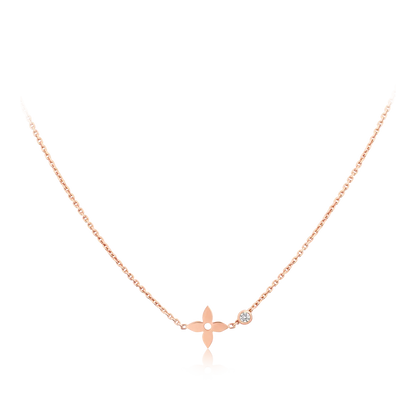 [Royal Jewelry]BLOSSOM PENDANT PINK GOLD AND DIAMOND