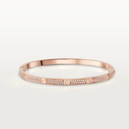 [Royal Jewelry]LOVE BRACELET 3.65MM DIAMOND-PAVED