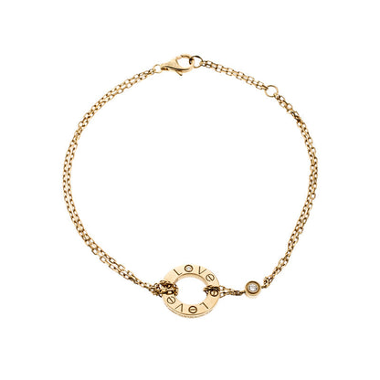 [Royal Jewelry]LOVE BRACELET 2 DIAMOND