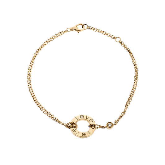 [Royal Jewelry]LOVE BRACELET 2 DIAMOND