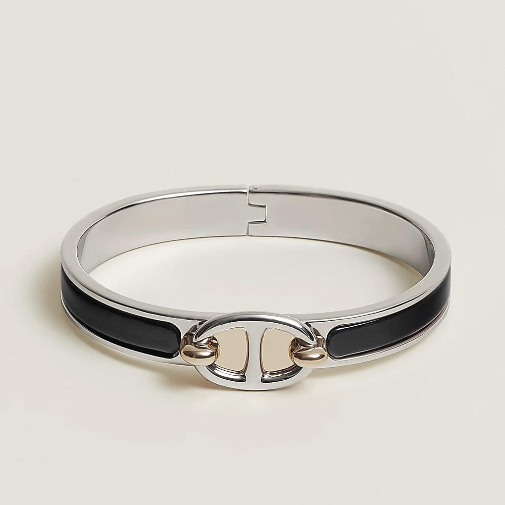 [Royal Jewelry]CLIC CHAINE SILVER BRACELET