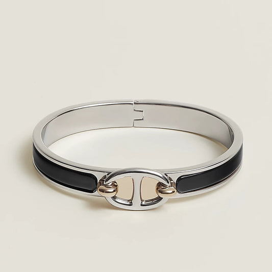 [Royal Jewelry]CLIC CHAINE SILVER BRACELET