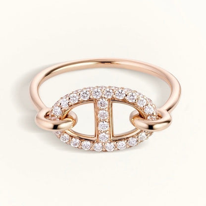 [Royal Jewelry]RONDE SMALL DIAMOND RING