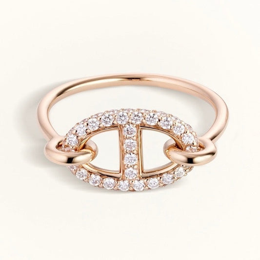 [Royal Jewelry]RONDE SMALL DIAMOND RING