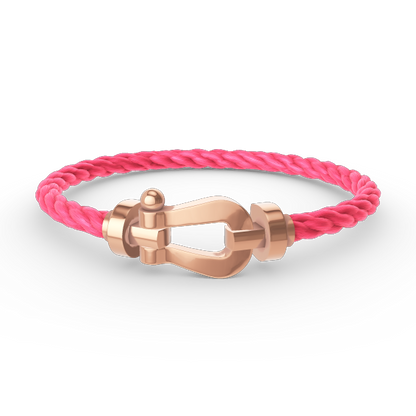 [Royal Jewelry]FORCE LARGE HORSESHOE NO DIAMOND BRACELET ROSE GOLD