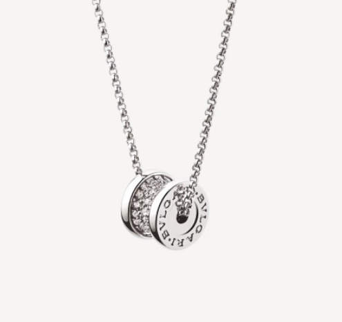 [Royal Jewelry]ZERO 1 SILVER DIAMOND NECKLACE