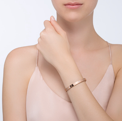 [Royal Jewelry]LOVE BRACELET 6.1MM 4 DIAMONDS