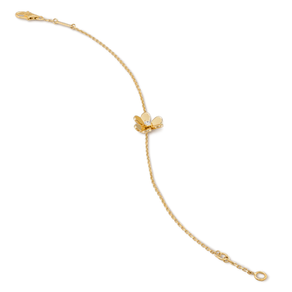 [Royal Jewelry]FRIVOLE GOLD FLOWER BRACELET