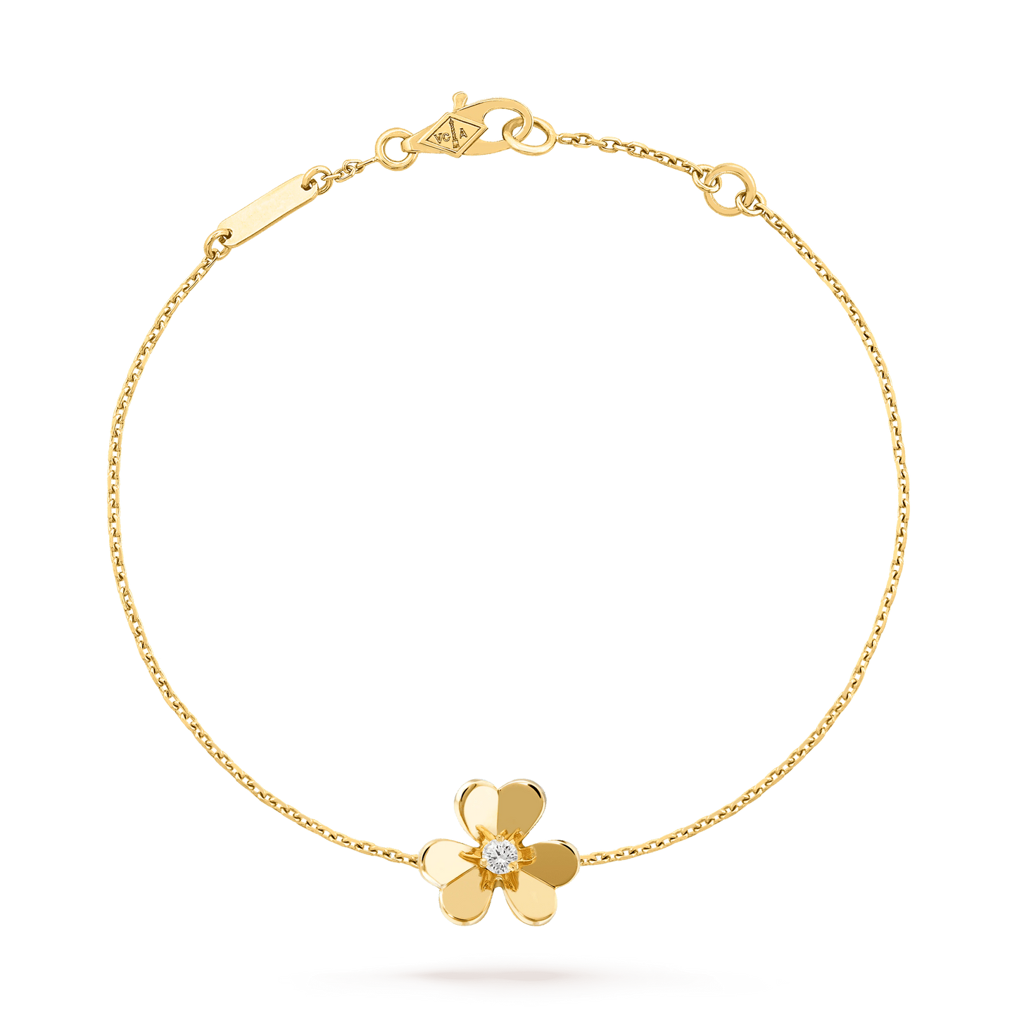 [Royal Jewelry]FRIVOLE GOLD FLOWER BRACELET