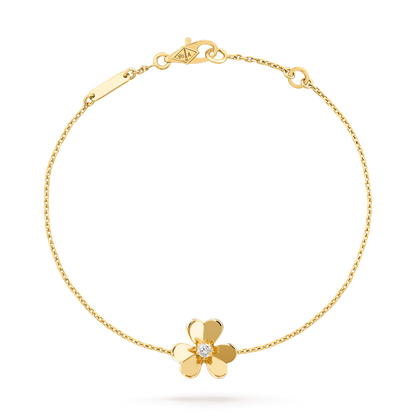 [Royal Jewelry]FRIVOLE GOLD FLOWER BRACELET