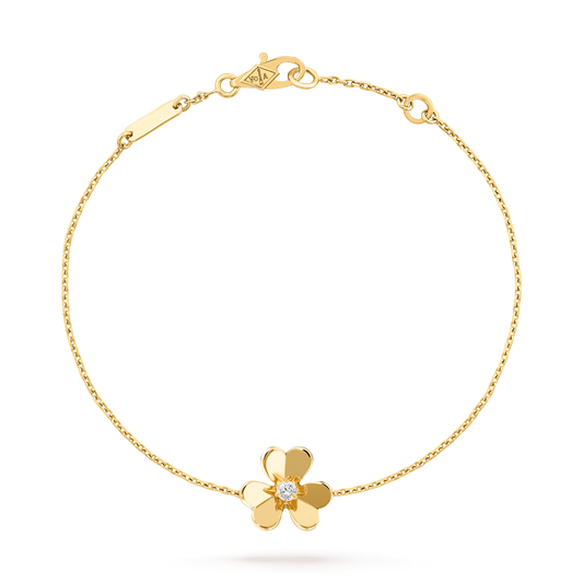 [Royal Jewelry]FRIVOLE GOLD FLOWER BRACELET