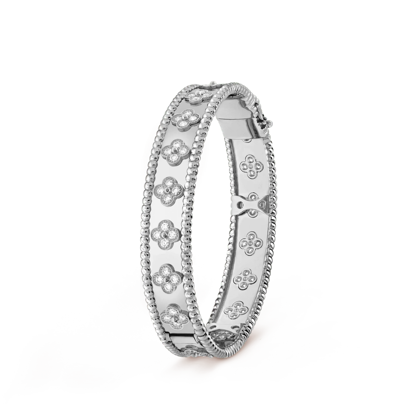 [Royal Jewelry]CLOVER BRACELET 8MM DIAMONDS