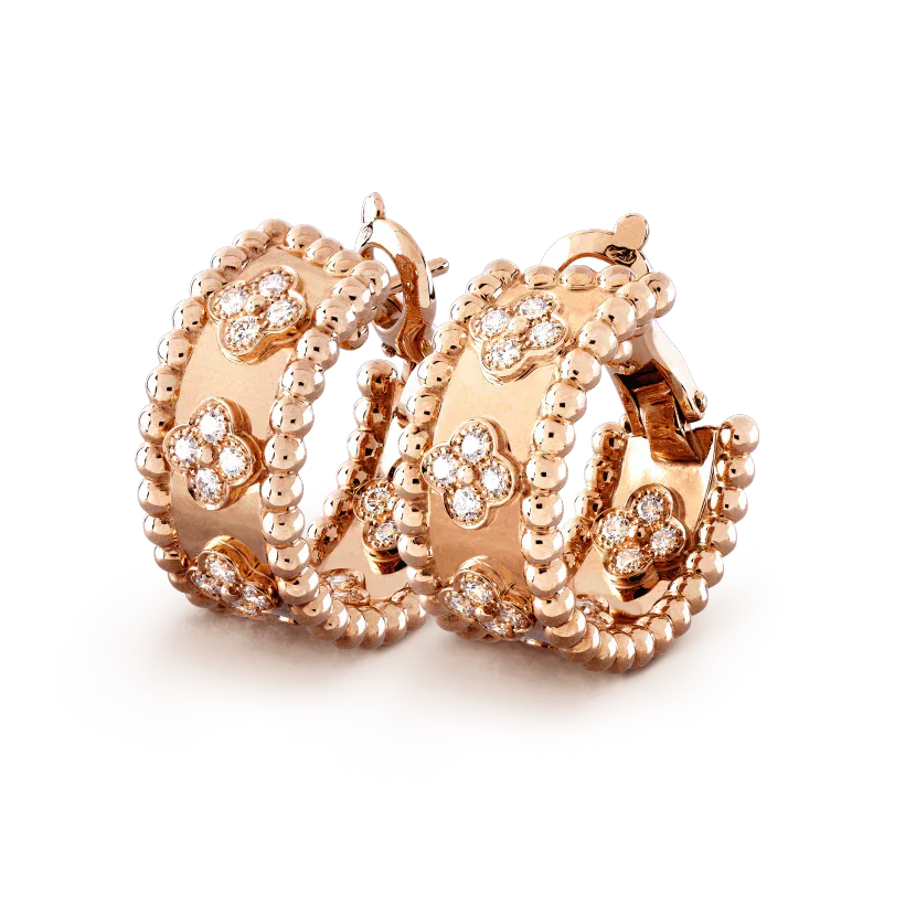 [Royal Jewelry]PERLEE DIAMOND EARRINGS