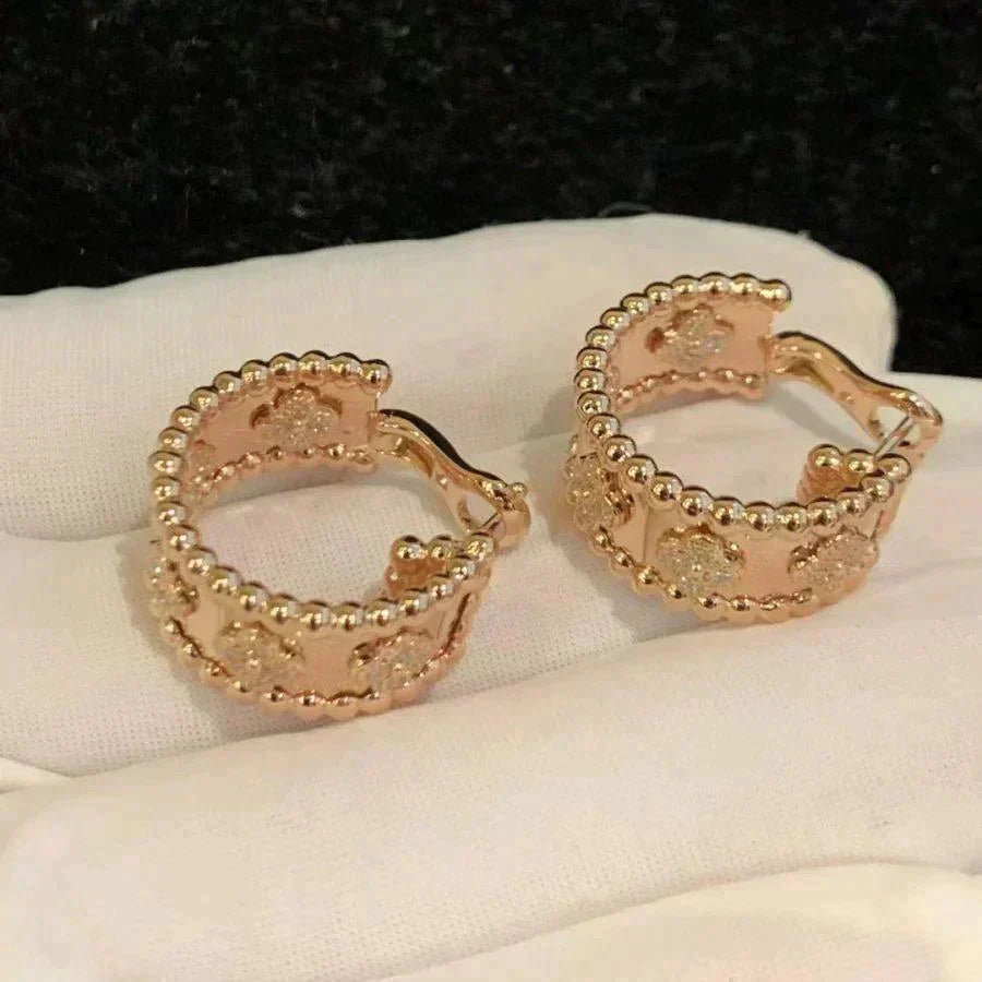 [Royal Jewelry]PERLEE DIAMOND EARRINGS
