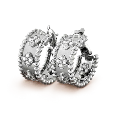 [Royal Jewelry]PERLEE DIAMOND EARRINGS