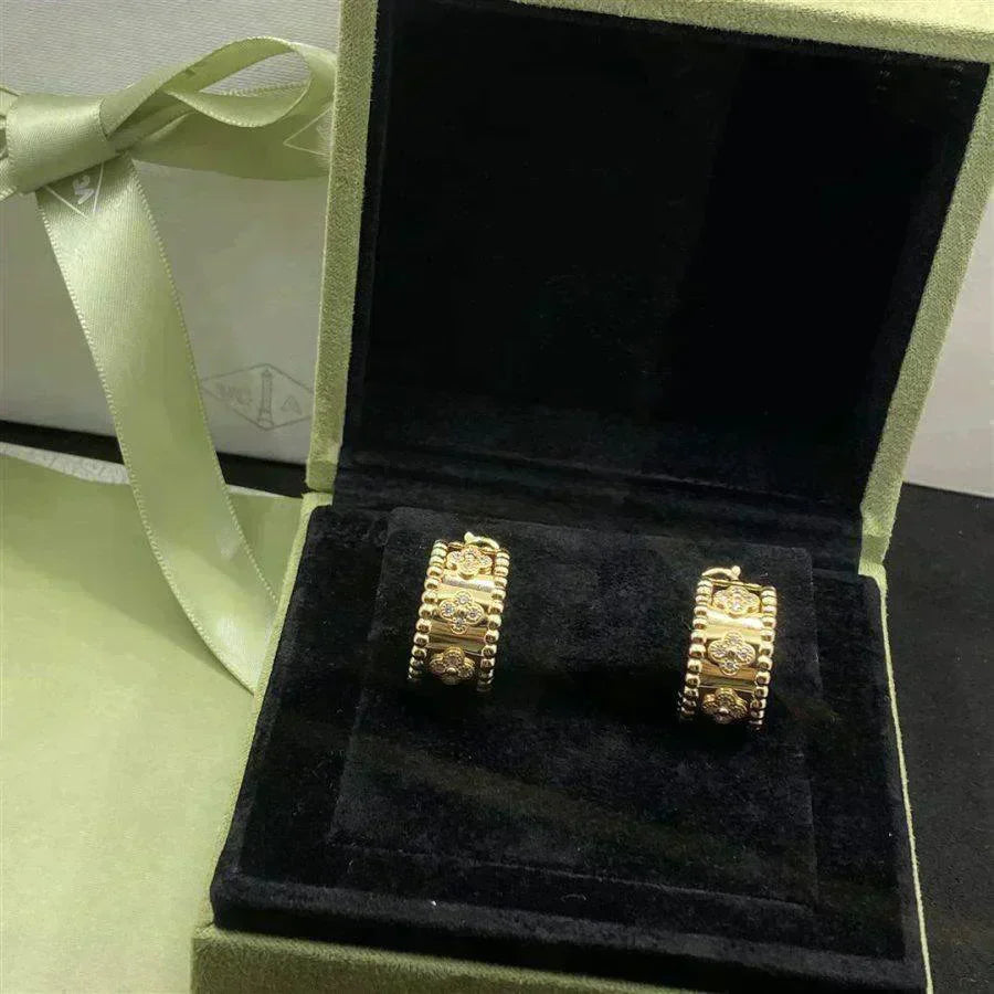 [Royal Jewelry]PERLEE DIAMOND EARRINGS