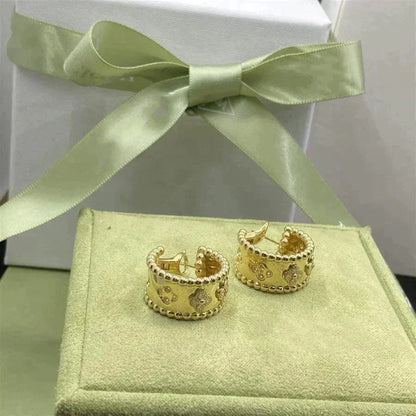 [Royal Jewelry]PERLEE DIAMOND EARRINGS