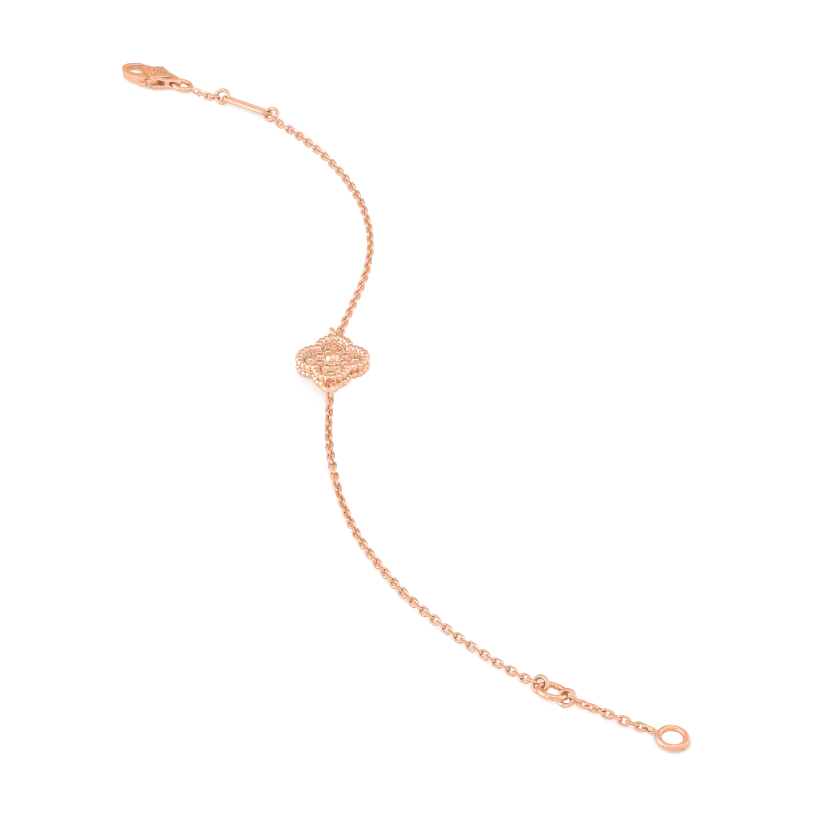 [Royal Jewelry]CLOVER SINGLE FLOWER BRACELET