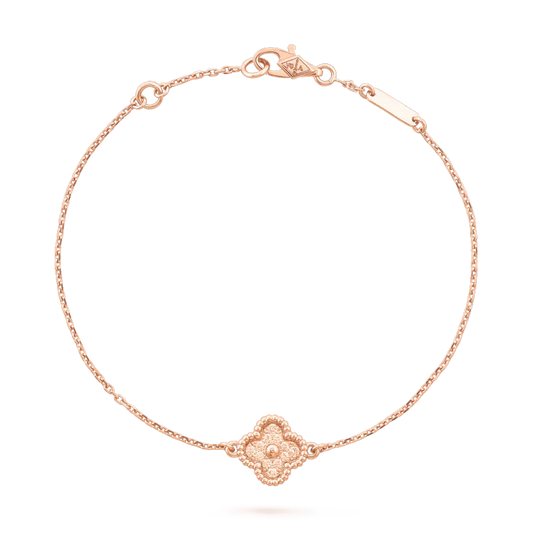 [Royal Jewelry]CLOVER SINGLE FLOWER BRACELET