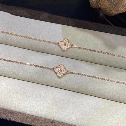 [Royal Jewelry]CLOVER SINGLE FLOWER BRACELET