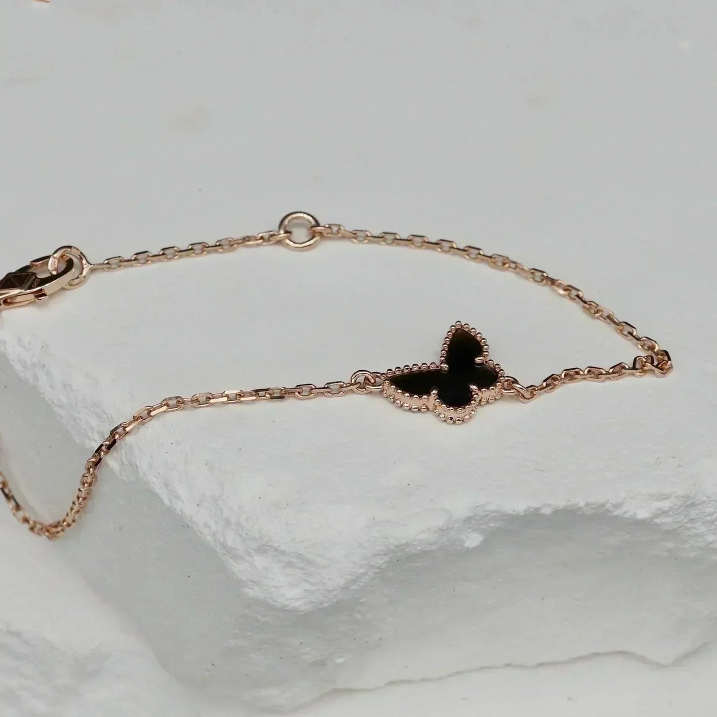 [Royal Jewelry]BUTTERFLY ONYX  BUTTERFLY BRACELET