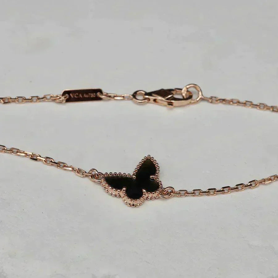 [Royal Jewelry]BUTTERFLY ONYX  BUTTERFLY BRACELET