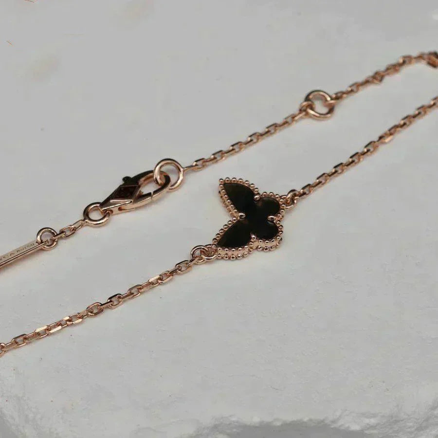 [Royal Jewelry]BUTTERFLY ONYX  BUTTERFLY BRACELET