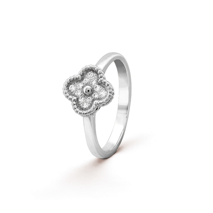 [Royal Jewelry]CLOVER DIAMOND RING