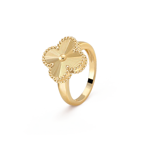 [Royal Jewelry]CLOVER GOLD RING