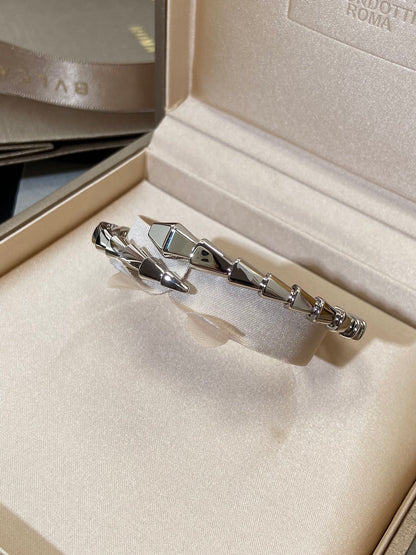 [Royal Jewelry]SERPENTI VIPER SILVER BRACELET
