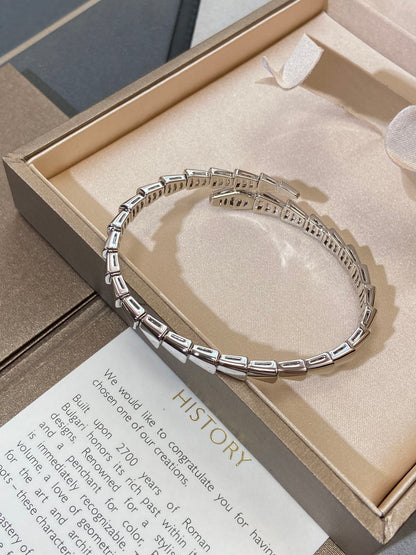 [Royal Jewelry]SERPENTI VIPER SILVER BRACELET