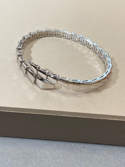 [Royal Jewelry]SERPENTI VIPER SILVER BRACELET