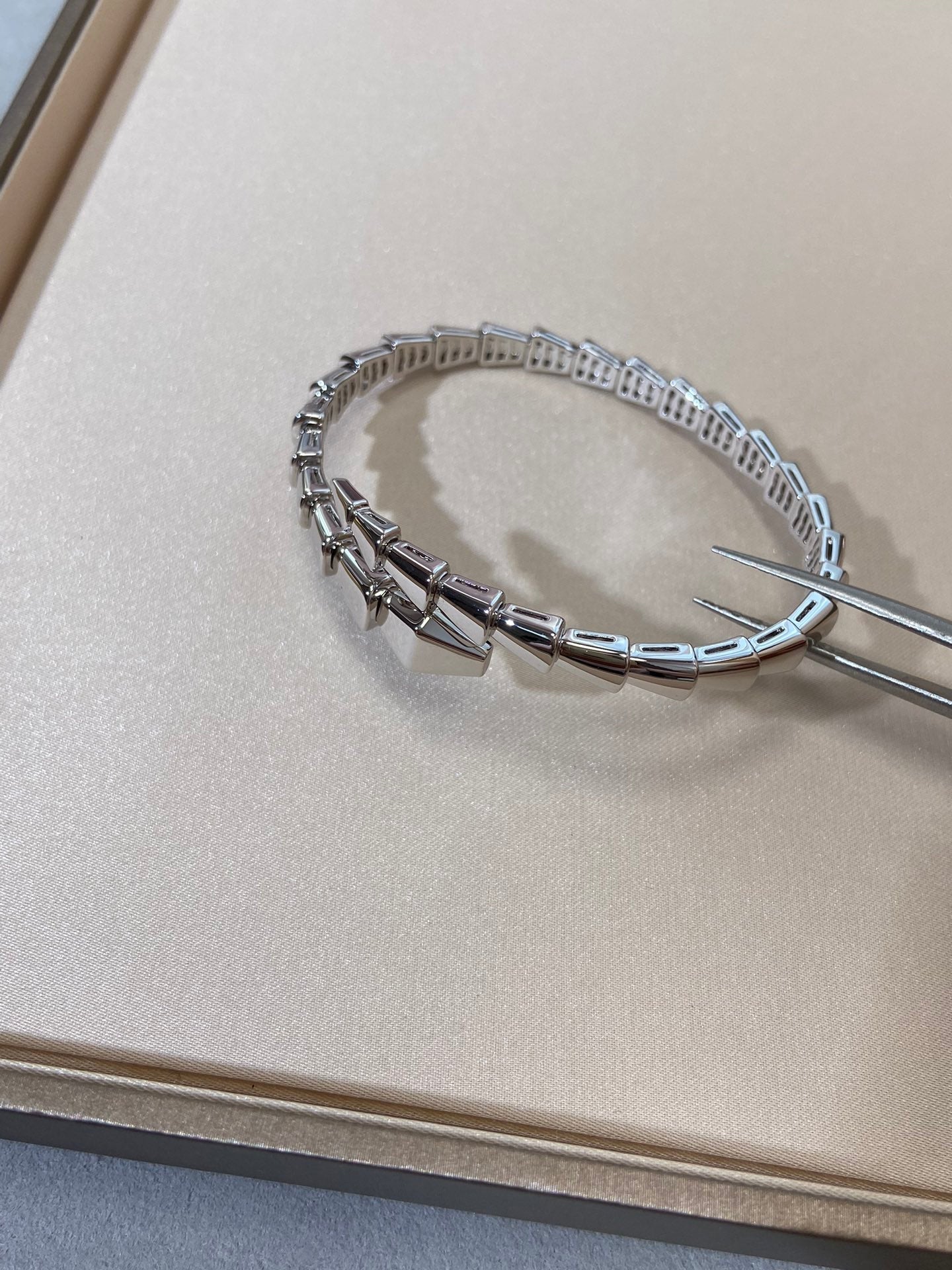 [Royal Jewelry]SERPENTI VIPER SILVER BRACELET